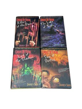 Cirque Du Freak Darren Shan Lot 4 Books  9 10 11 12 HC DJ First Editions